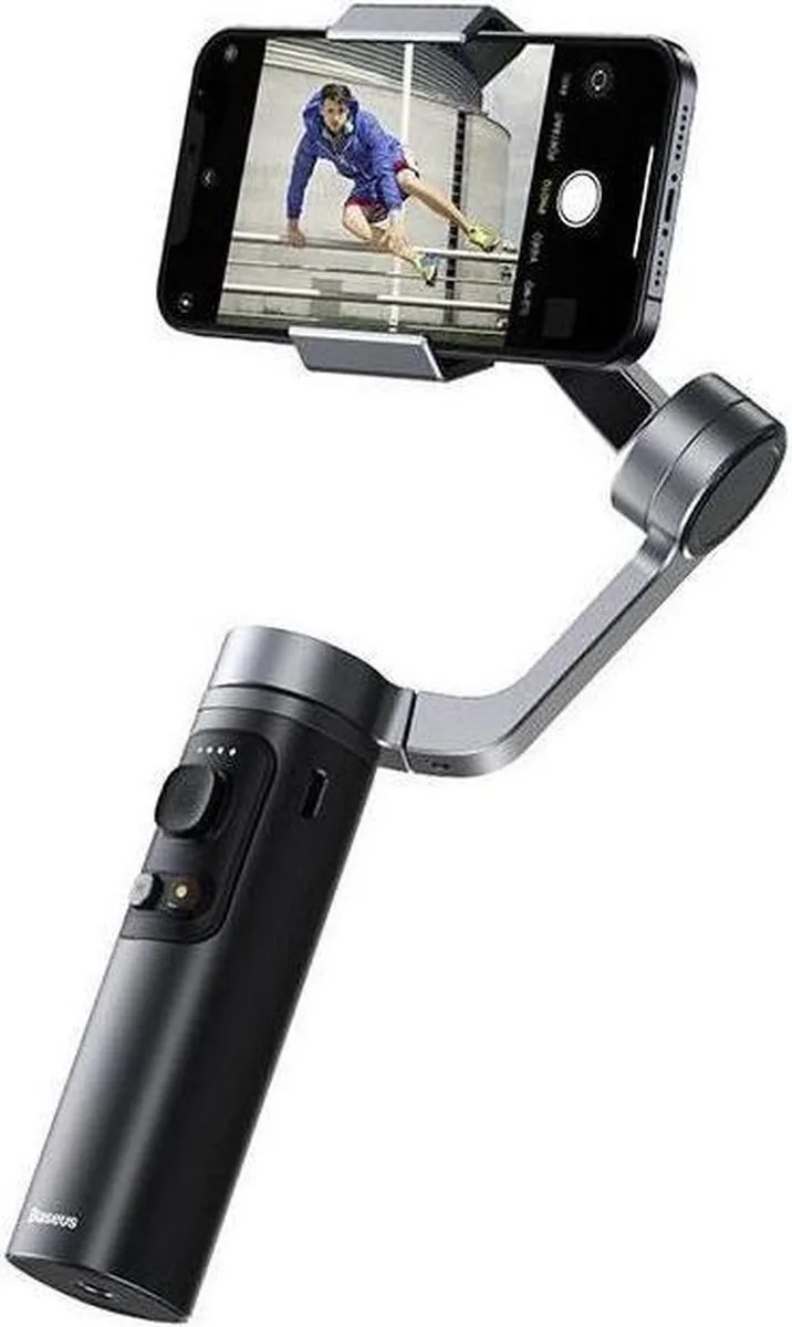 SUYT-D0G - Gimbal - Handheld Gimbal - Gimbal voor smartphone - Stabilizer - Smartphone stabilizer - Selfiestick - telefoon statief - elektronische stabilizer de Baseus en Noir – photo produit