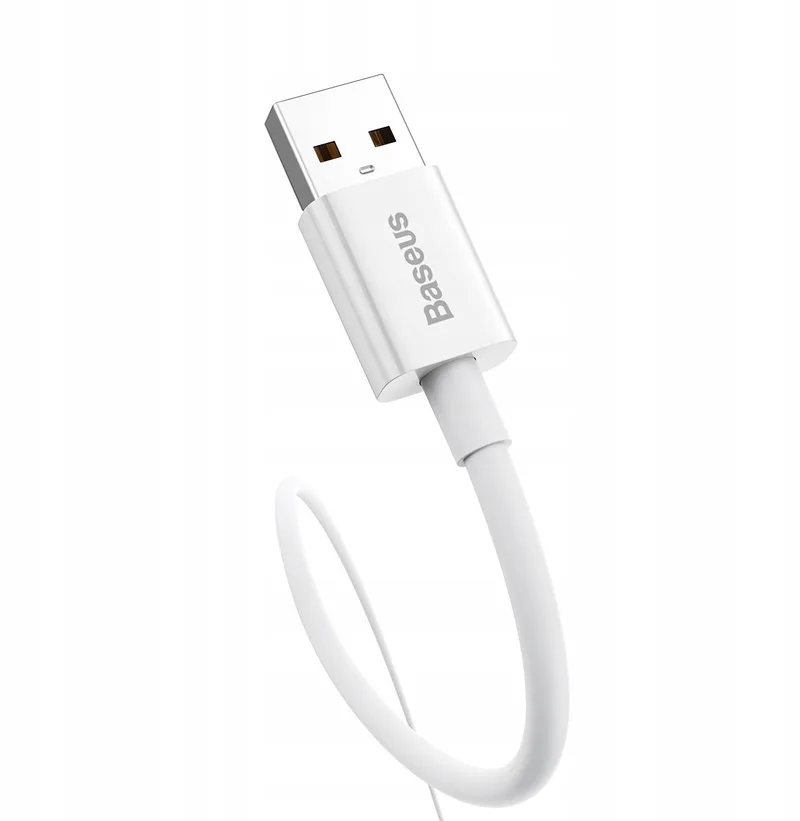 USB-C Kabel 100W 6A Snel Opladen - 1m Wit by Baseus – product photo