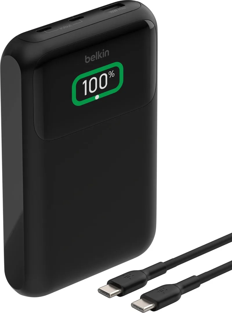 BoostCharge Pro 20k 65w Laptop Powerbank Digital display by Belkin in Black – product photo