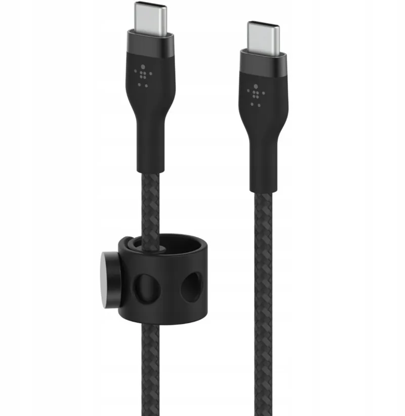 BOOST↑CHARGE Pro Flex - USB-C naar USB-C Kabel - 1 Meter - 60W by Belkin in Black – product photo