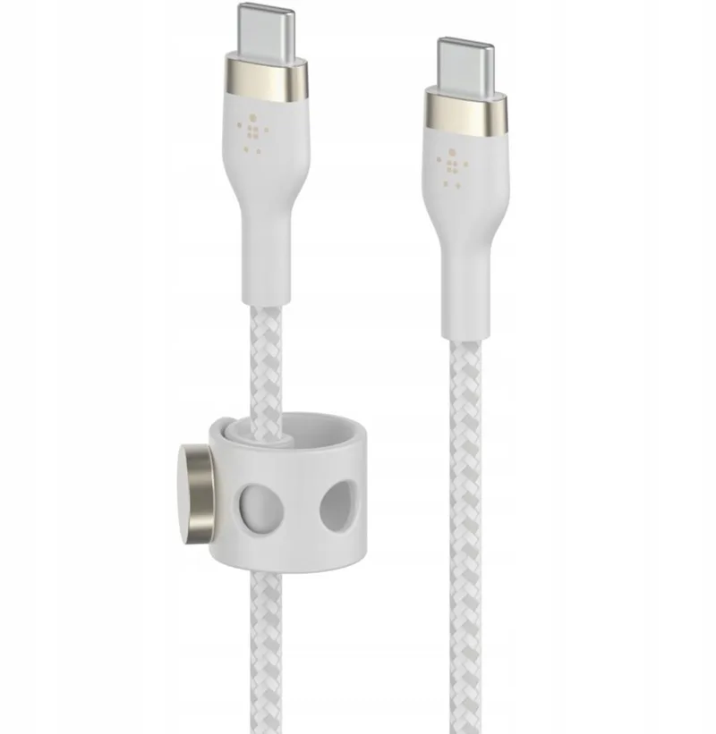 BOOST↑CHARGE Pro Flex - USB-C naar USB-C Kabel - 2 Meter - 60W de Belkin en Blanc – photo produit