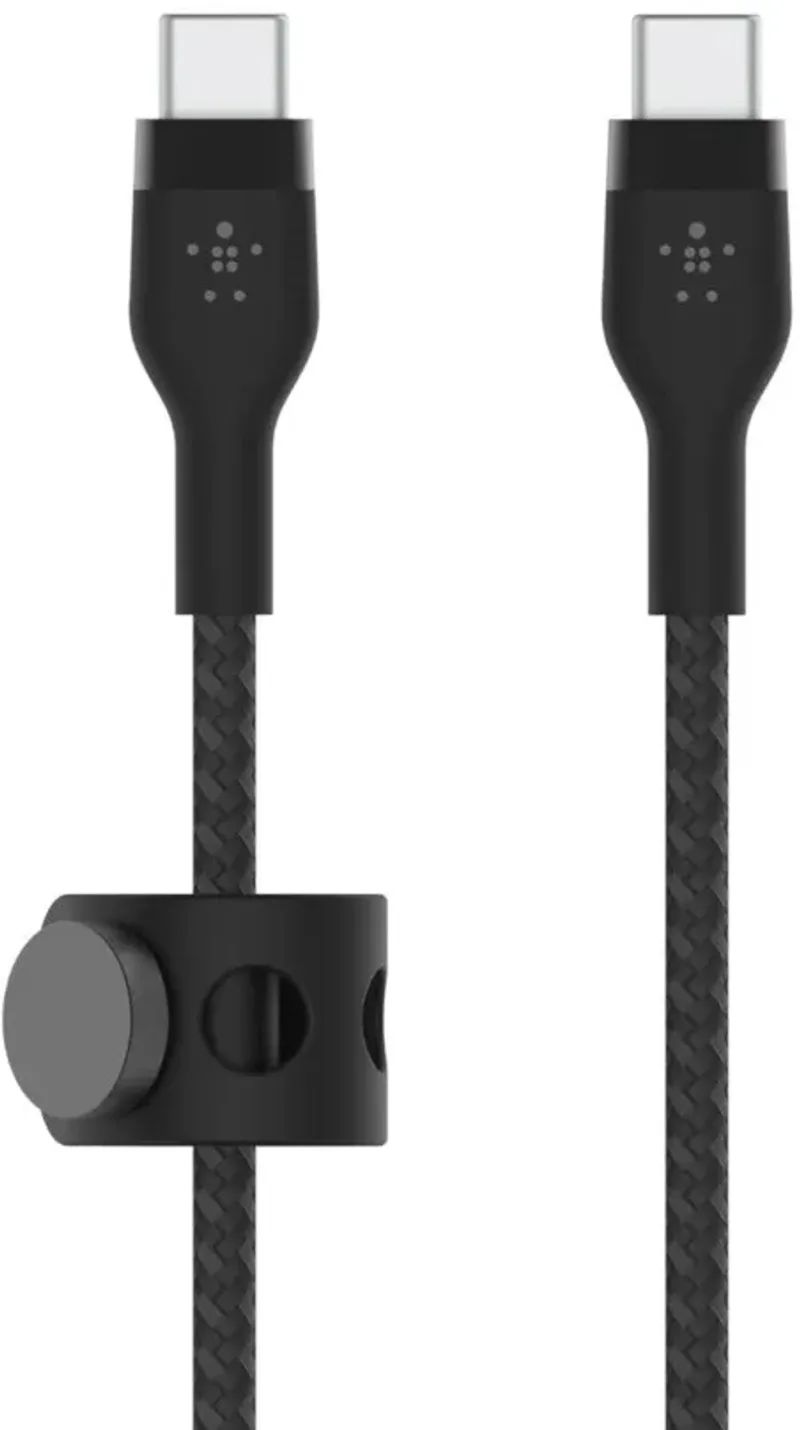 BOOST↑CHARGE Pro Flex - USB-C naar USB-C Kabel - 2 Meter - 60W by Belkin in Black – product photo