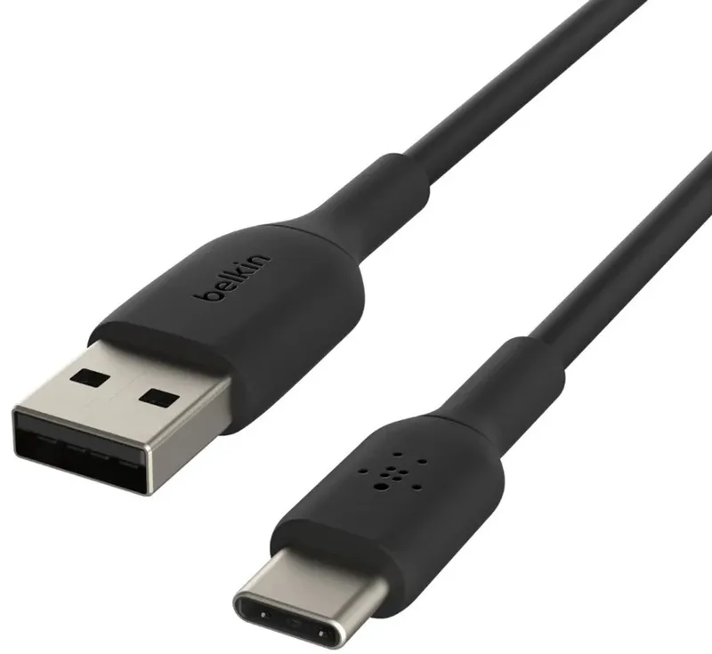 BOOST↑CHARGE - USB-A naar USB-C Kabel - 1 Meter - 12W van Belkin in Zwart – productfoto