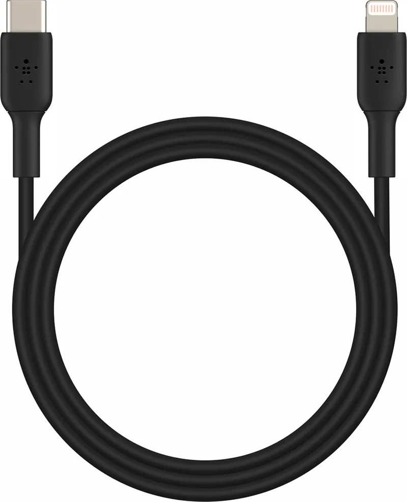 BOOST↑CHARGE - USB-C naar Lightning Kabel - 1 Meter - 20W by Belkin in Black – product photo
