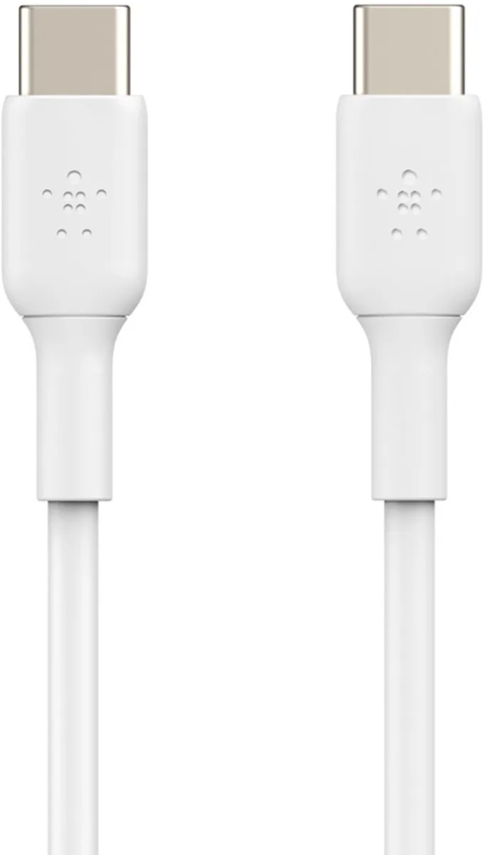 BOOST↑CHARGE - USB-C naar USB-C Kabel - 1 Meter - 60W by Belkin in White – product photo