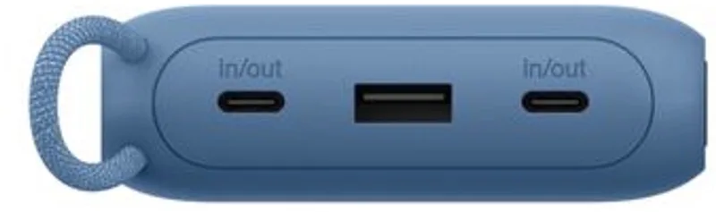 Power Bank 20W 20000 mAh met display – Blauw by Belkin in Blue – product photo