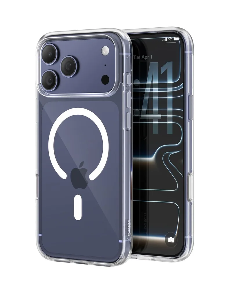 SheerForce Clear hoesje voor iPhone 17 Pro Max by Belkin in Transparent – product photo