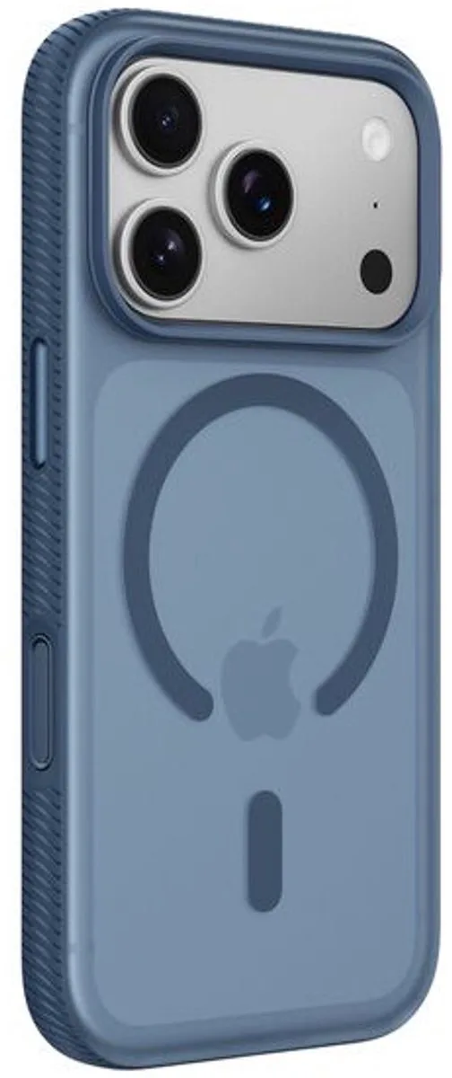SheerForce Grip hoesje voor iPhone 17 Pro van Belkin in Marineblauw – productfoto