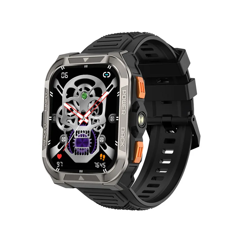W80 Pro Smartwatch voor Heren, Ingebouwde GPS & Kompas, Bluetooth-bellen, 900 mAh Grote Batterij, 110+ Sportmodi, Stappenteller, Gezondheids- & Slaapmonitor, Compatibel met Android iOS by Blackview – product photo