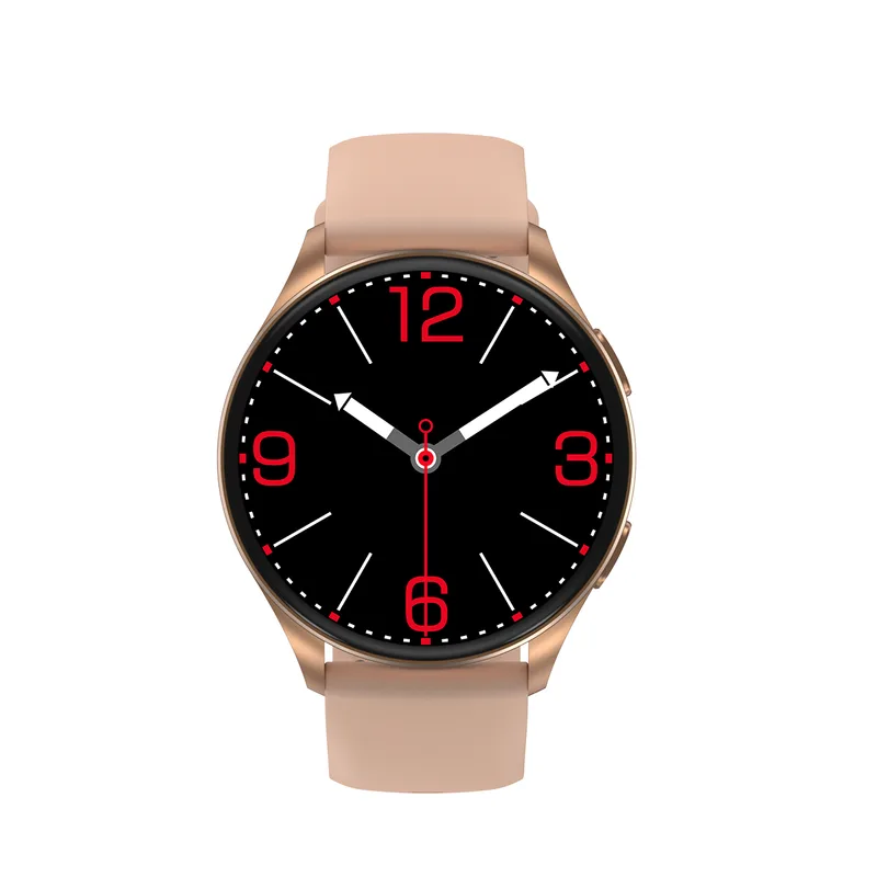 X20 smartwatch für damen und herren, 3,63 cm AMOLED farb-touchscreen fitnessuhr, herzfrequenzüberwachung, blutsauerstoffüberwachung, wettervorhersage, gold från Blackview – produktbild