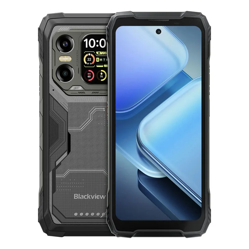 XPLORE X1 5G Simlockvrije Outdoor Smartphone, Android Telefoon, 12 GB RAM + 12 GB Virtuele Uitbreiding (Totaal 24 GB) + 256 GB Opslag, Dimensity 7050 Processor, 6,78 inch 2,4K 120 Hz, Gemini AI, 10000 mAh Batterij, Wi-Fi 6 von Blackview – Produktfoto