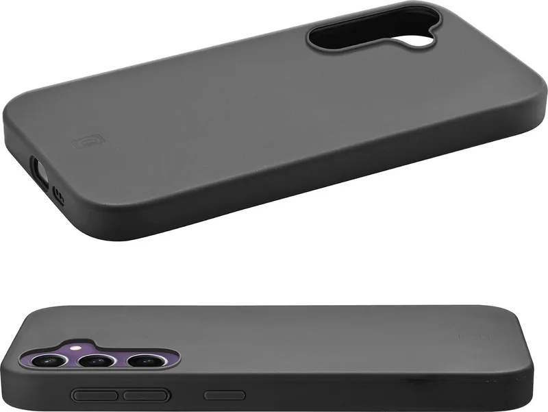 Backcover Samsung Galaxy S24 FE Inductieve lading by Cellularline in Black – product photo