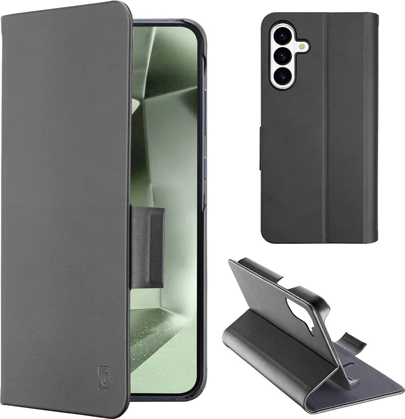 Booklet Samsung Galaxy S24 FE Met standfunctie by Cellularline in Black – product photo