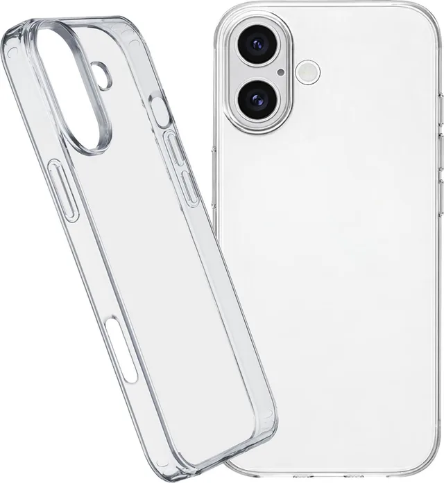 Clear Strong Case Backcover Apple iPhone 16 Inductieve lading