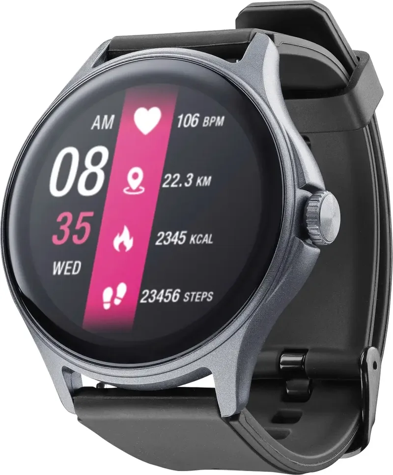 Smartwatch Schwarz från Cellularline – produktbild
