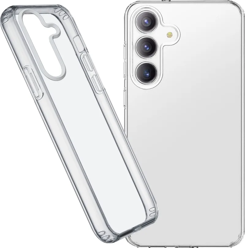 Telefoonhoesje - Back Cover - Geschikt voor Samsung Galaxy S24 FE van Cellularline in Transparant – productfoto