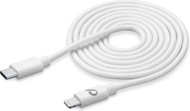 Usb kabel, usb-c naar Apple 3M de Cellularline en Blanc – photo produit