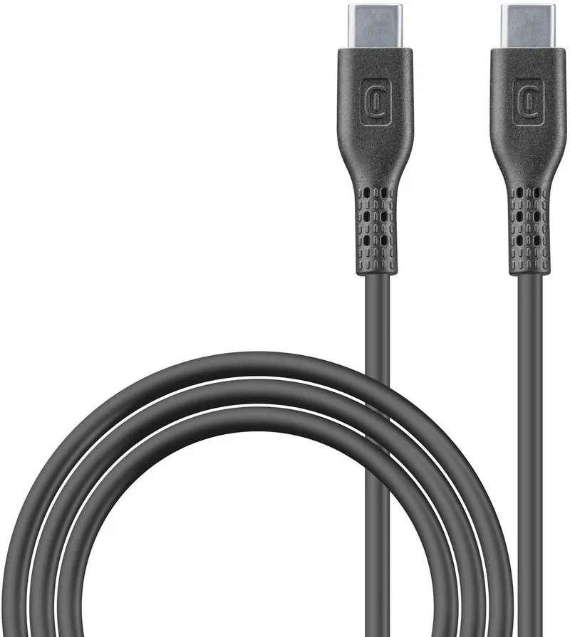 USBDATA100C2C5A1MK USB-kabel 1,2 m USB C by Cellularline in Black – product photo