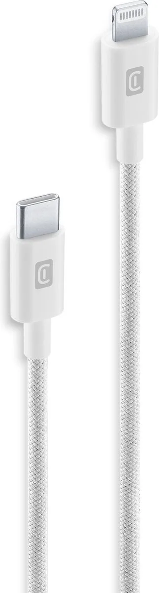 USBDATABRCTOL15W Lightning-kabel 2,5 m Wit by Cellularline in White – product photo