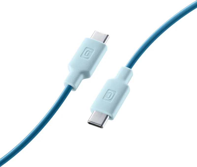 USBDATAC2CSMARTB USB-kabel 1 m USB C by Cellularline in Blue – product photo