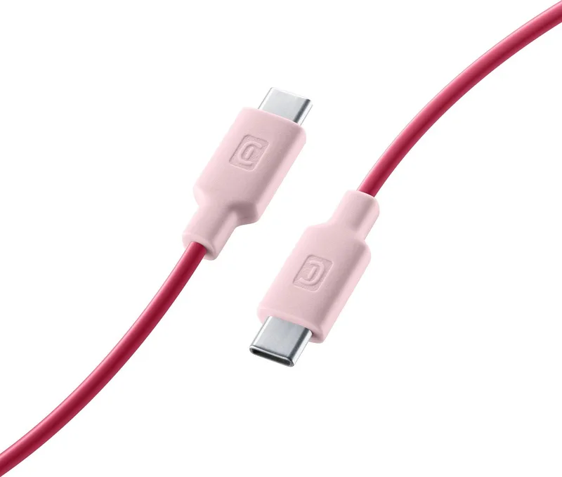 USBDATAC2CSMARTP USB-kabel 1 m USB C by Cellularline in Pink – product photo