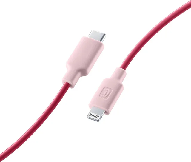 USBDATAC2LMFISMARP Lightning-kabel 1 m Roze, Roze