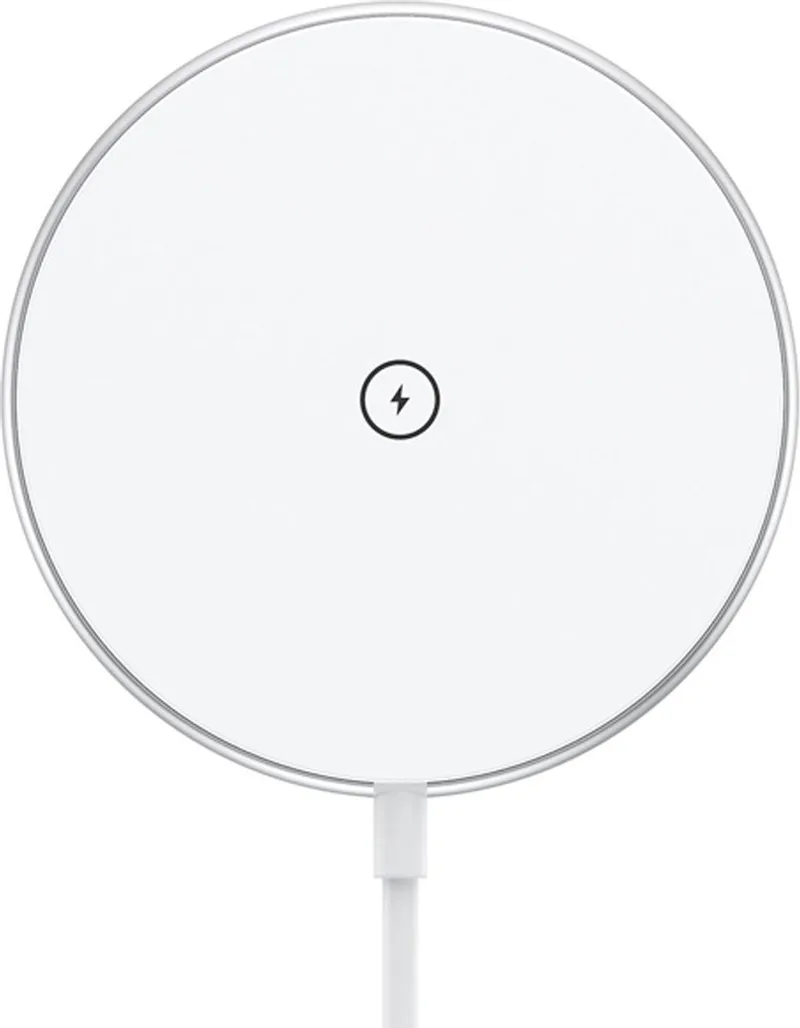 Oplader - Magnetische draadloze oplader 15W fast charging by CHOETECH in White – product photo