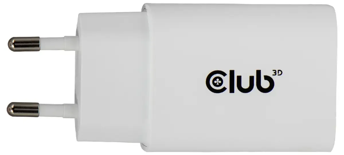 CAC-3020 USB-oplader 30 W USB-C stekker USB PD 3.0 Binnen USB Power Delivery (USB-PD) från Club 3D i Vit – produktbild