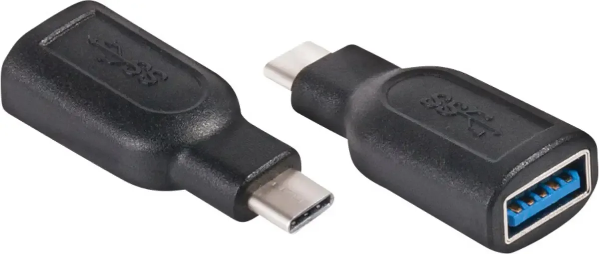 Caa1521 Usb-c Til Usb-a-adapter fra Club 3D i Sort – produktbillede