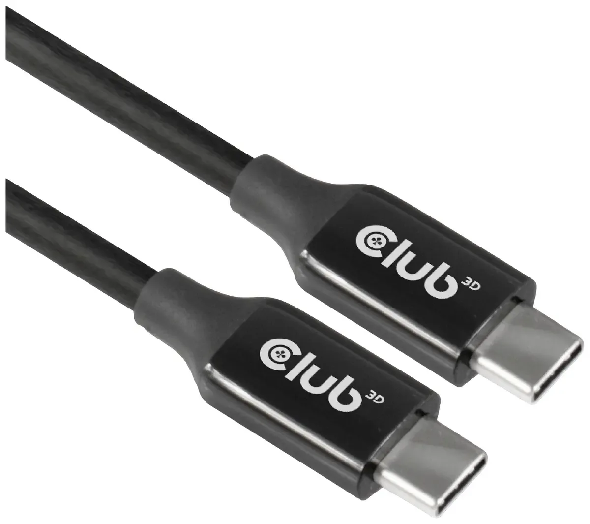 USB-C® Kabel USB-C® Stecker 5.00 m Schwarz CAC-1535 von Club 3D in Schwarz – Produktfoto
