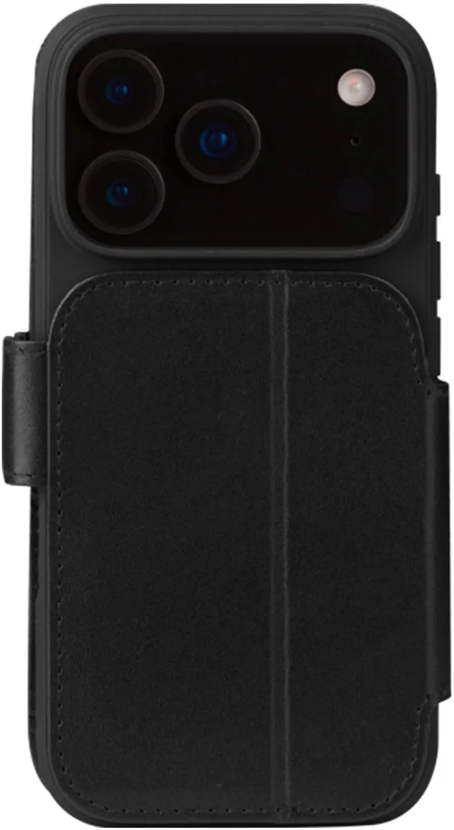 Copenhagen Bookcase geschikt voor Apple iPhone 17 Pro by dbramante1928 in Black – product photo