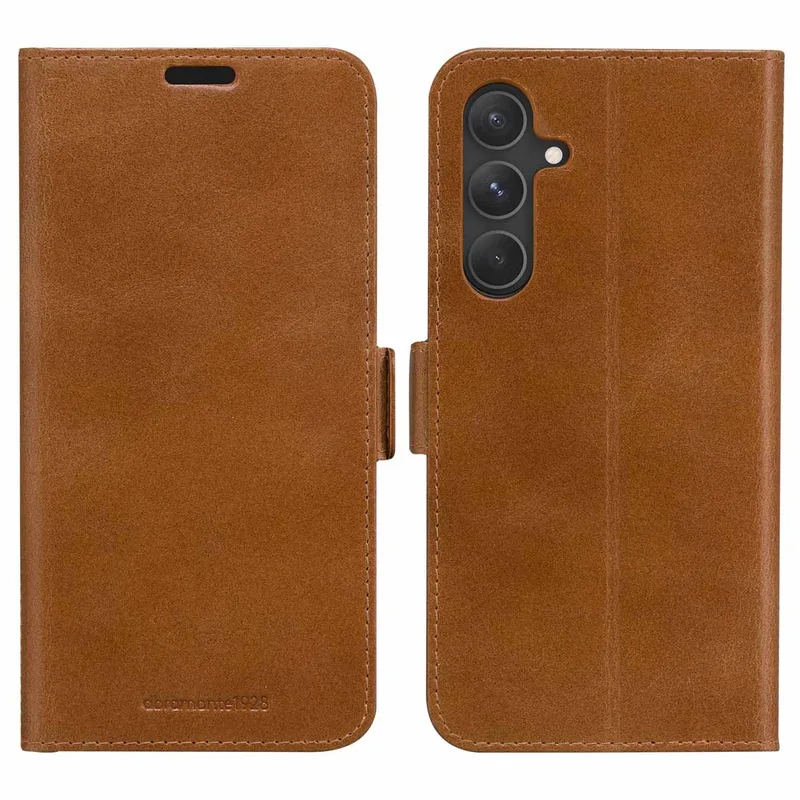 Copenhagen Bookcase geschikt voor Samsung Galaxy A55 - Tan van dbramante1928 in Bruin – productfoto