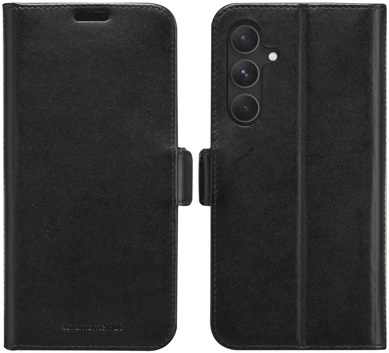 Copenhagen Bookcase geschikt voor Samsung Galaxy S24 Plus by dbramante1928 in Black – product photo