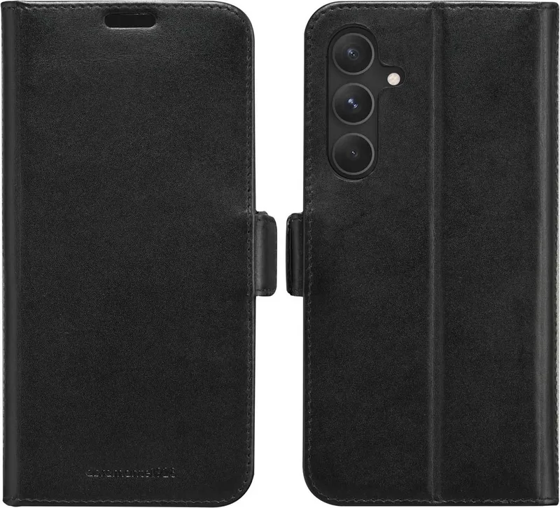 Copenhagen Bookcase geschikt voor Samsung Galaxy S24 von dbramante1928 in Schwarz – Produktfoto