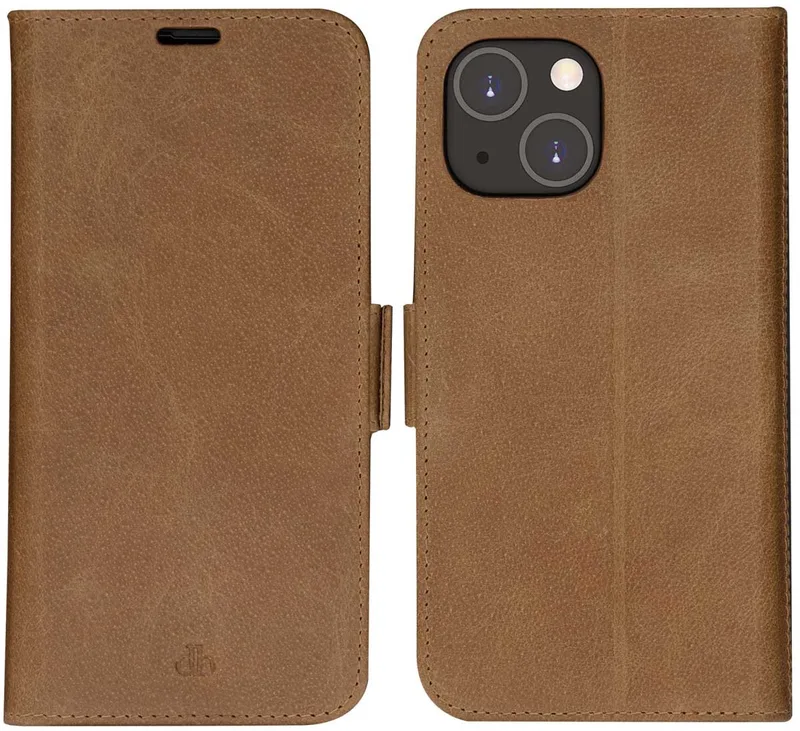 Copenhagen hoesje geschikt voor iPhone 14 fra dbramante1928 i Brun – produktbillede