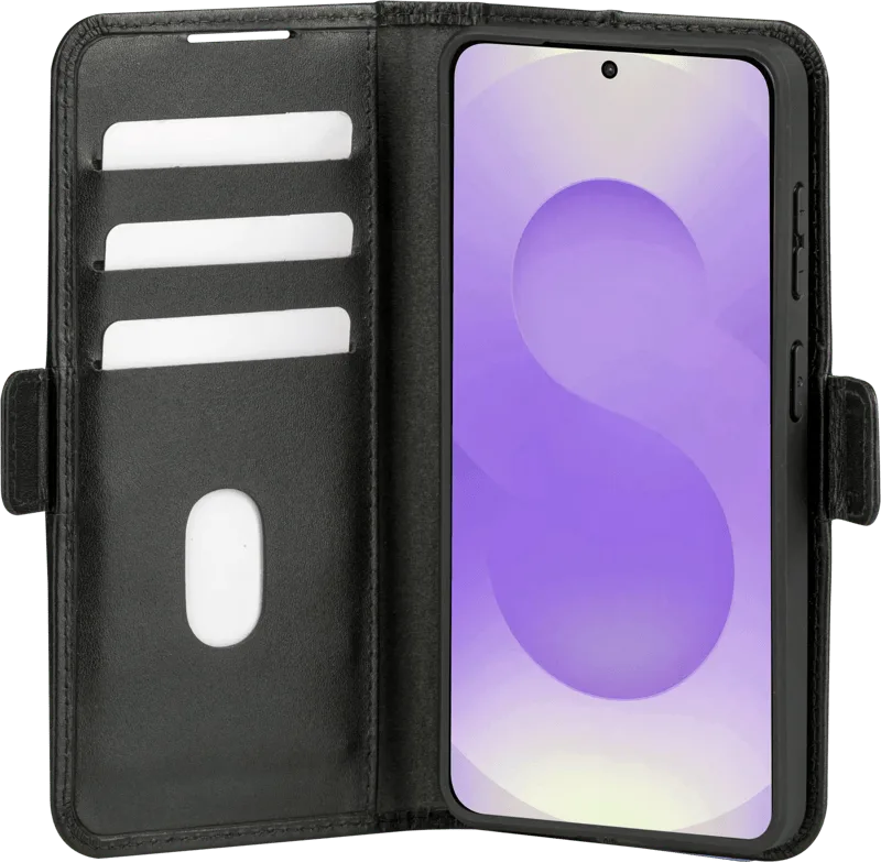 Copenhagen Slim Samsung Galaxy A57 Book Case Leer Zwart de dbramante1928 – photo produit