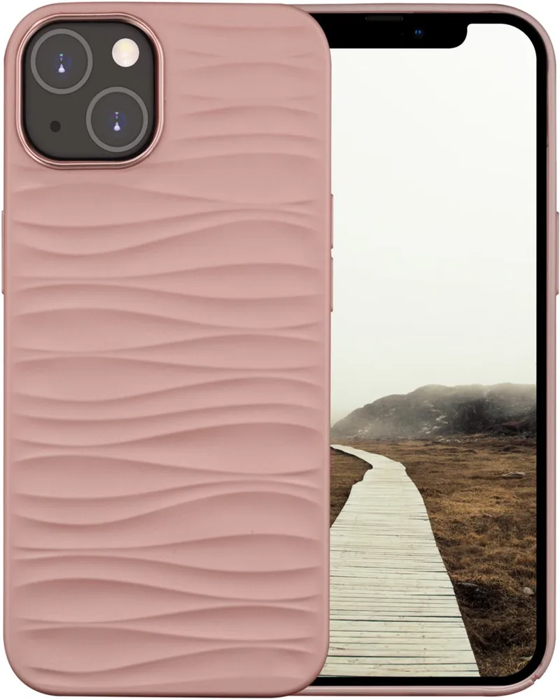 Dune hoesje geschikt voor iPhone 14 fra dbramante1928 i Lyserød – produktbillede