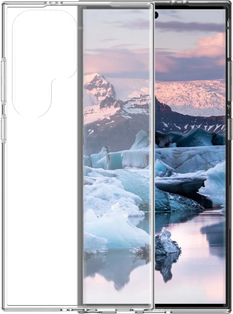 Greenland Backcover geschikt voor Samsung Galaxy S24 Ultra - Clear de dbramante1928 en Transparent – photo produit
