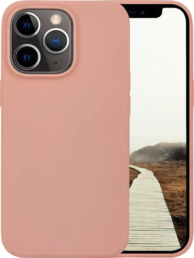 Greenland geschikt voor iPhone 13 Pro Max Hoesje by dbramante1928 in Pink sand – product photo
