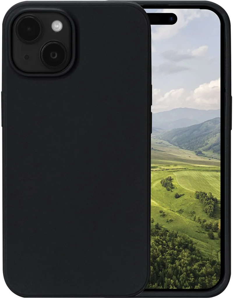Greenland geschikt voor iPhone 15 Plus Hoesje de dbramante1928 en Noir – photo produit