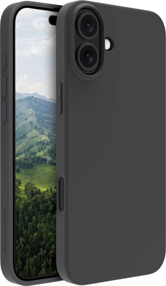 Greenland geschikt voor iPhone 16 Plus Hoesje från dbramante1928 i Night black – produktbild