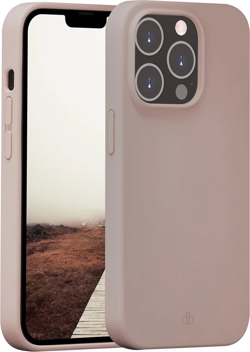 Greenland hoesje geschikt voor iPhone 14 Pro - rose van dbramante1928 in Roze, Zand – productfoto