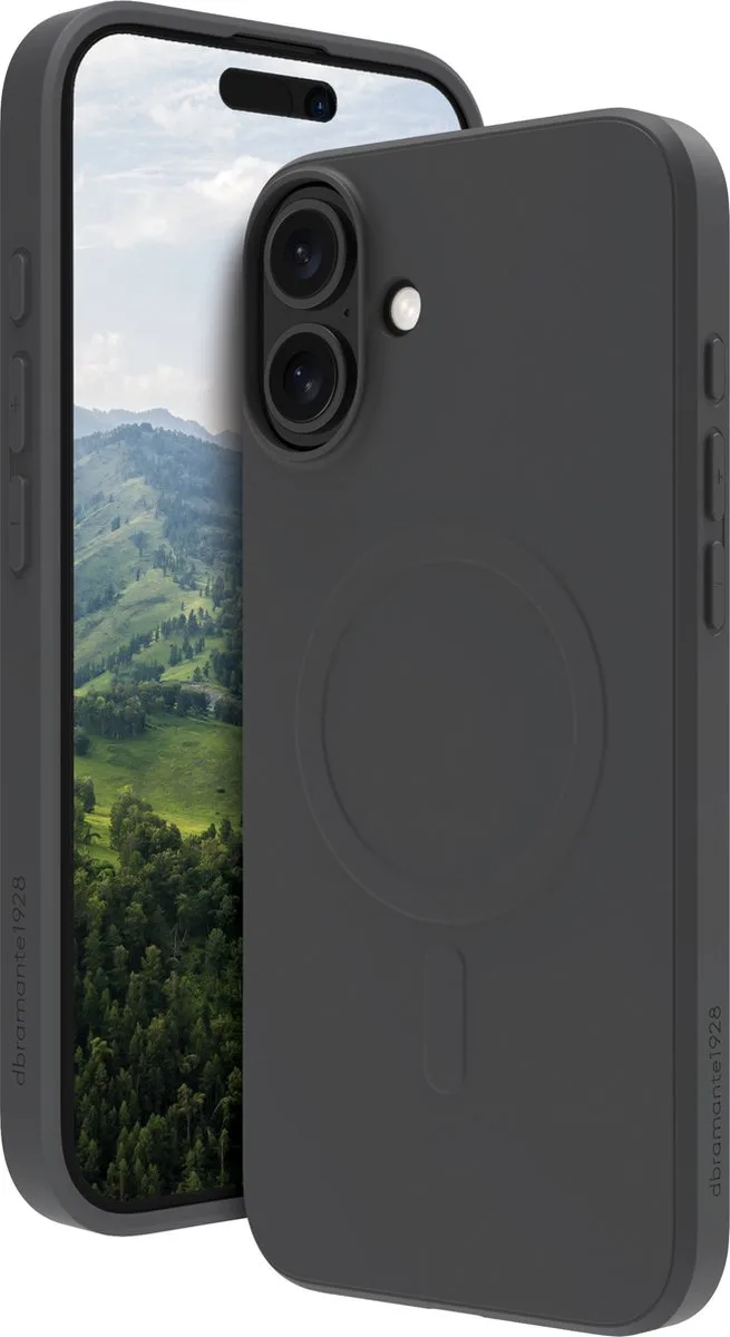 Greenland Pro Mag geschikt voor iPhone 16 Plus Hoesje by dbramante1928 in Night black – product photo