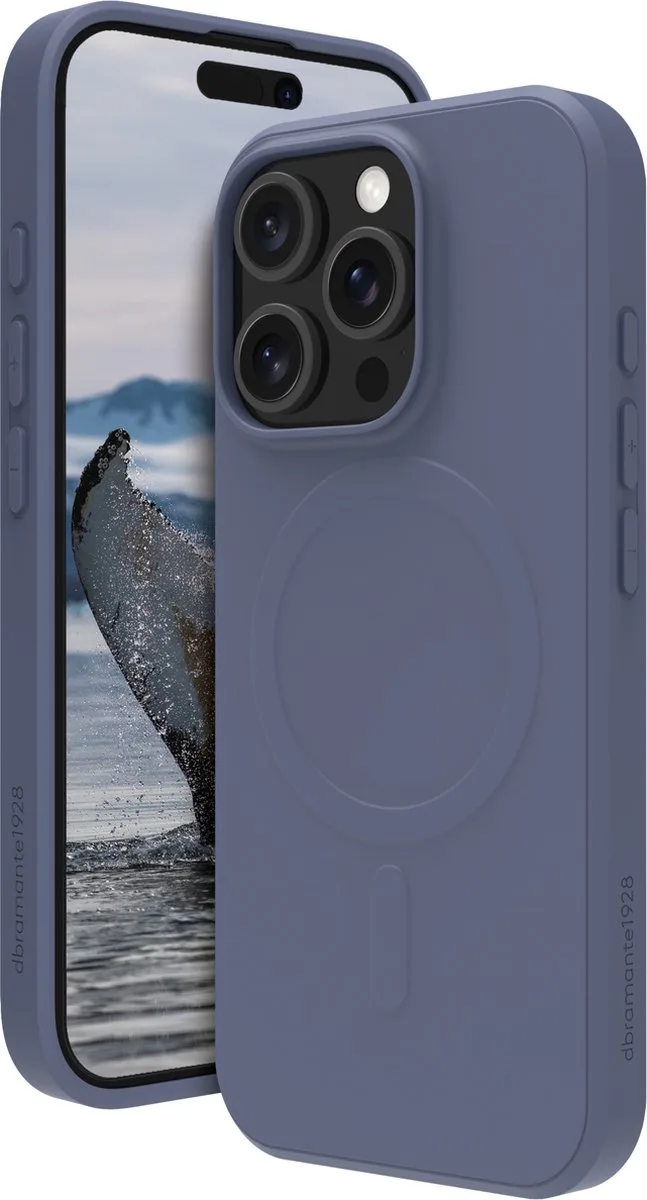 Greenland Pro Mag geschikt voor iPhone 16 Pro Hoesje från dbramante1928 i Pacific blue – produktbild