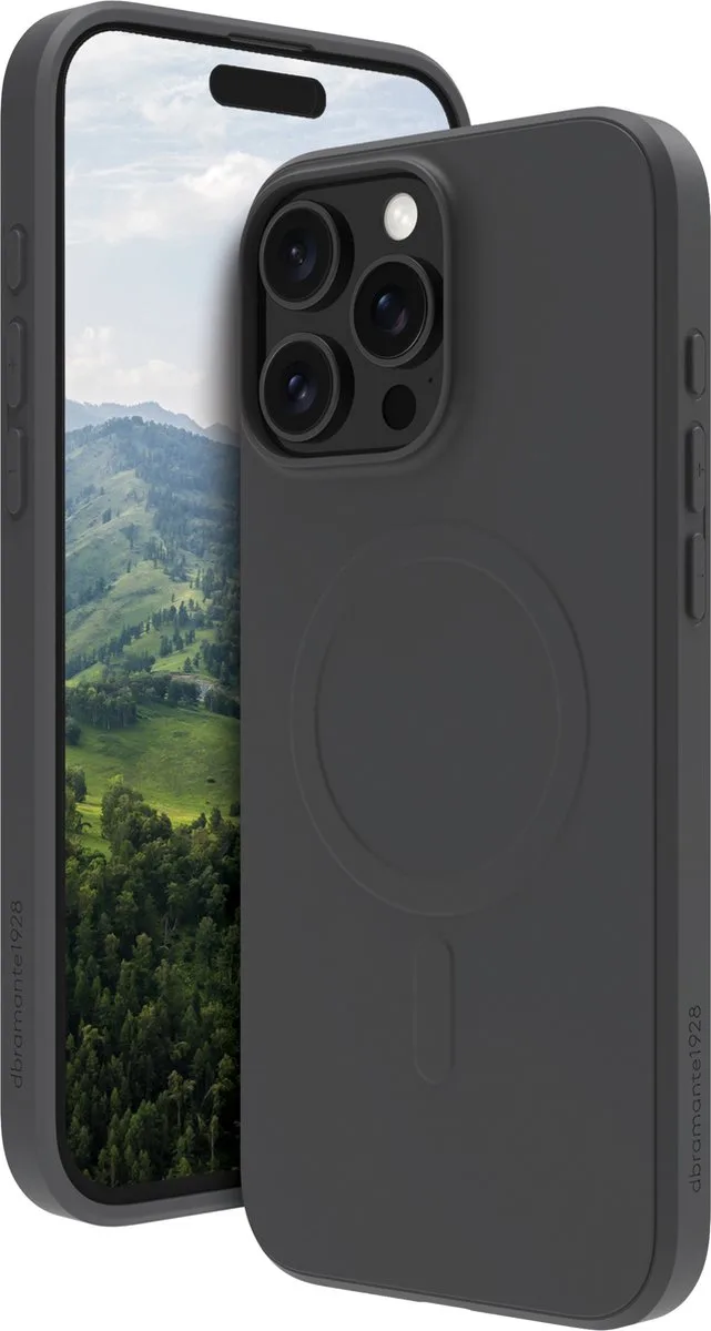 Greenland Pro Mag geschikt voor iPhone 16 Pro Max Hoesje by dbramante1928 in Night black – product photo