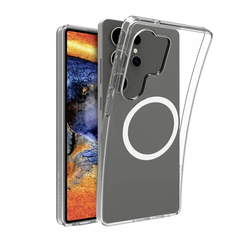 Greenland Pro Qi2 Galaxy S25 Ultra - Ni Cover Samsung Galaxy S25 Ultra Transparent GPSUNIBL6452 by dbramante1928 – product photo