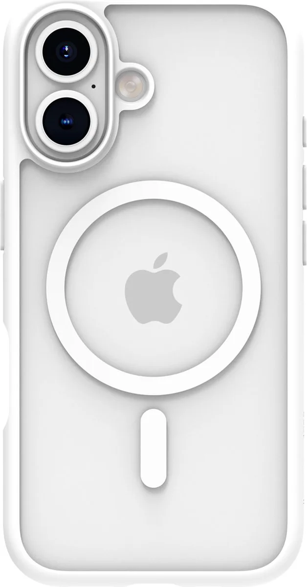 Grenen Mag geschikt voor iPhone 16 Hoesje de dbramante1928 en Blanc – photo produit