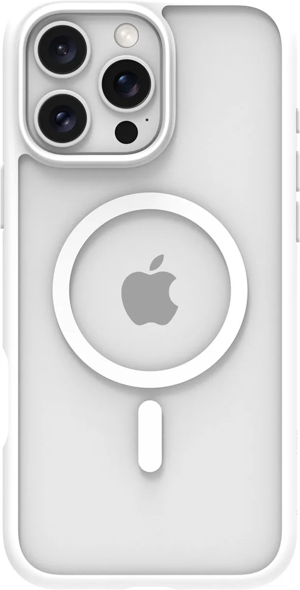 Grenen Mag geschikt voor iPhone 16 Pro Max Hoesje by dbramante1928 in White – product photo