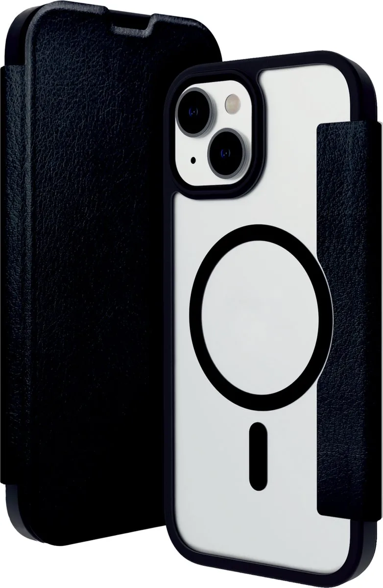 Helsinki Mag Folio geschikt voor iPhone 15 de dbramante1928 en Noir – photo produit