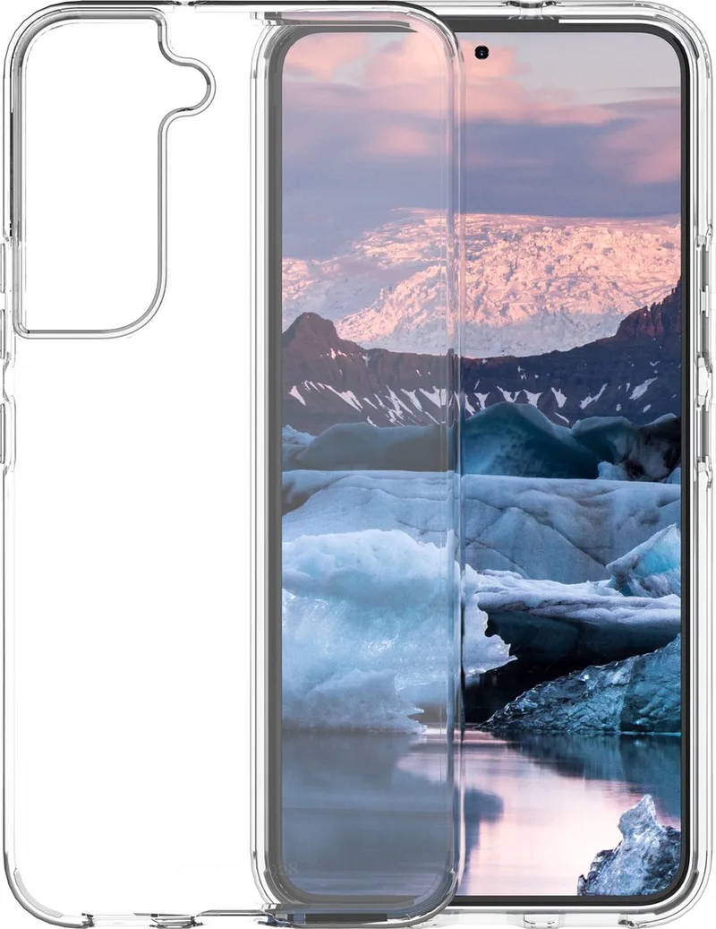 Hoesje Geschikt voor Samsung Galaxy S22 Plus van dbramante1928 in Transparant – productfoto